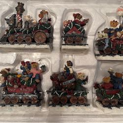 Boyds Bears Christmas Train – Complete Set