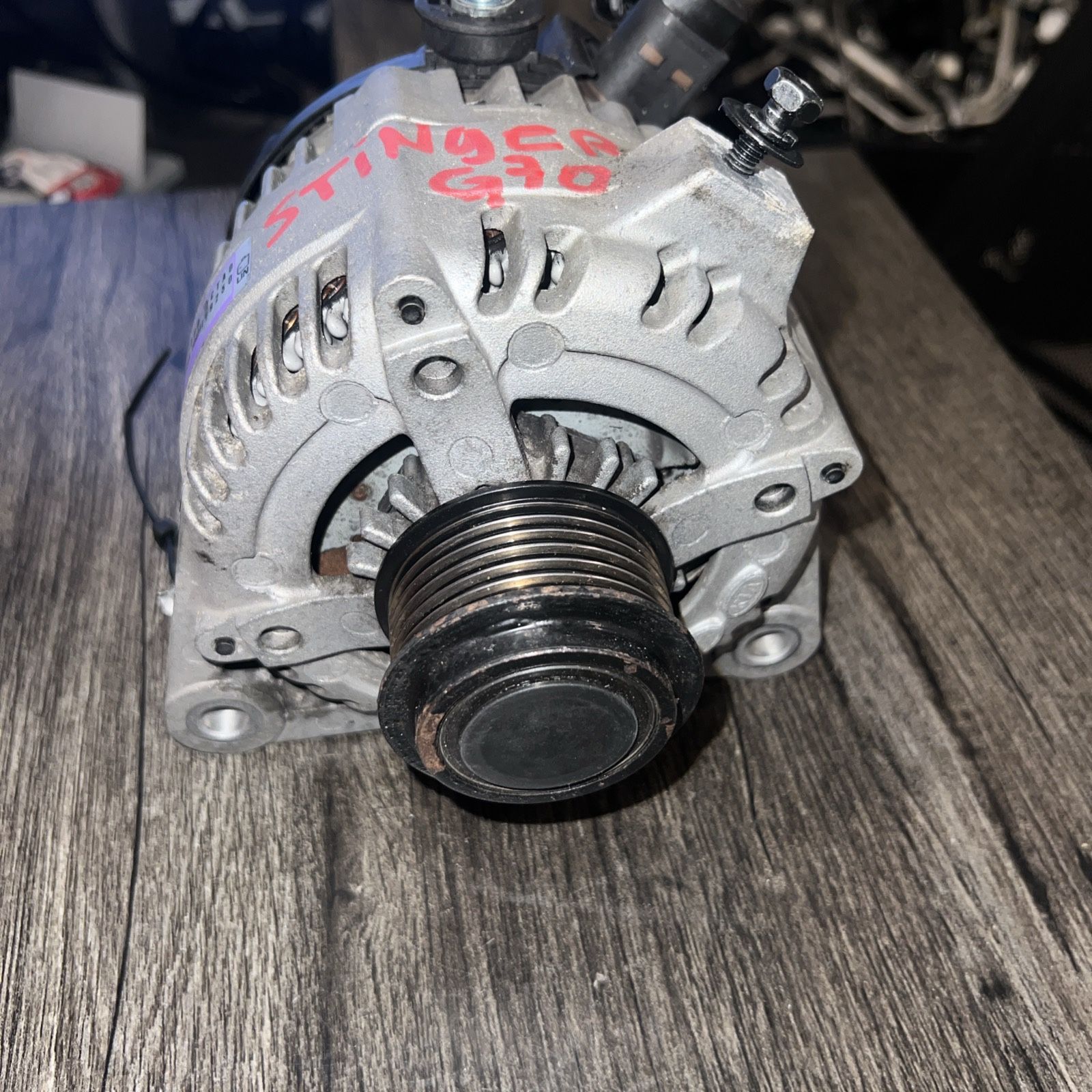 18-21 KIA STINGER GENESIS G70 2.0L 13.5V 150A ALTERNATOR 37300-2CTA0 OEM #2422