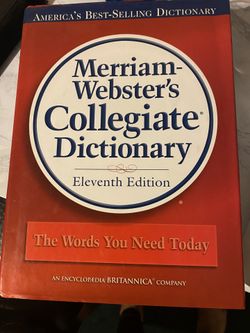 Hard cover dictionary