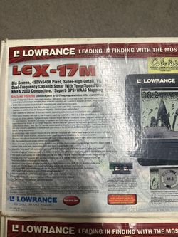 Lowrance LC X-17M Graph