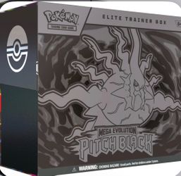 Pitch black etb (2 avilable