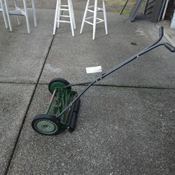 Push Lawn Mower Old School