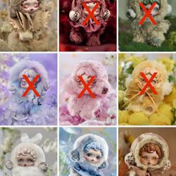 SKULLPANDA L’impressionnisme series plush dolls