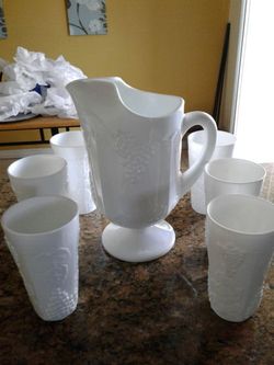 Milk glass