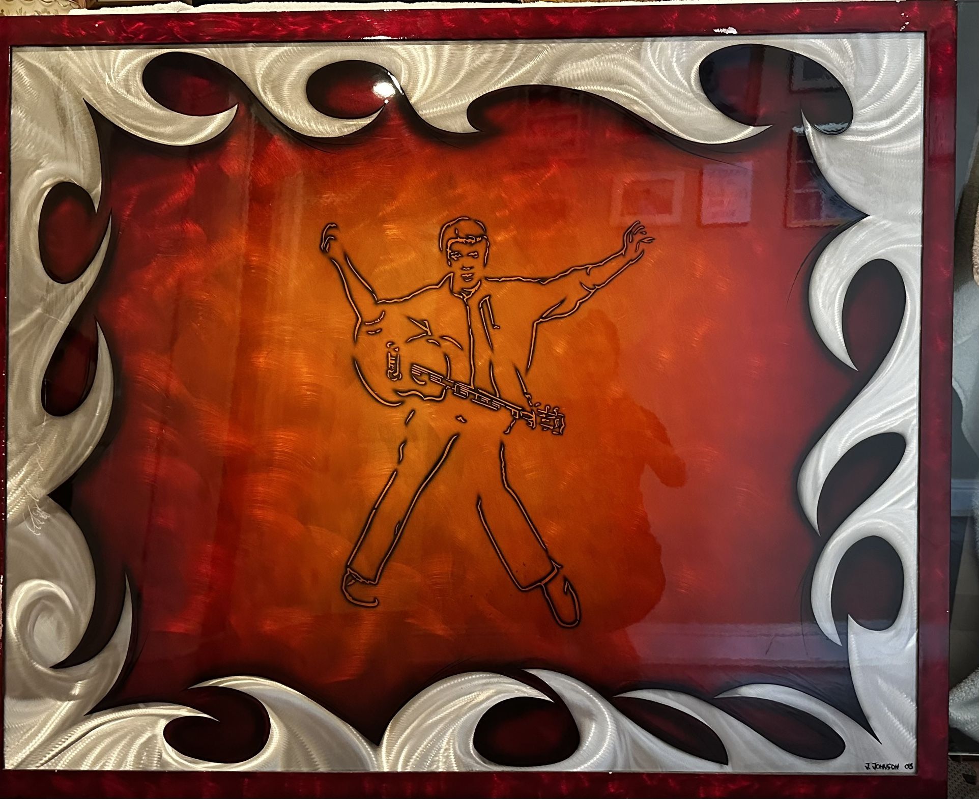 Elvis Presley Metal Wall Art