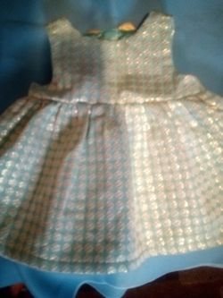 Great for Easter very nice cute Baby Girls dressey dress