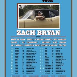ZACH Bryan Tickets