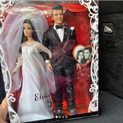 Elvis & Pricilla "Barbies Wedding Set"