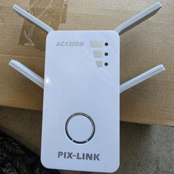 Dual Band Wifi Extender Signal Booster Max Range 1500 Feet Internet Router 