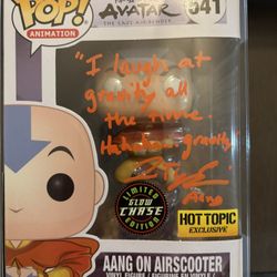 Aang Signed Funko
