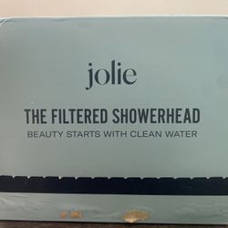 Jolie Showerhead Filtered Modern Chrome High Pressure Healthier Skin Hair Used
