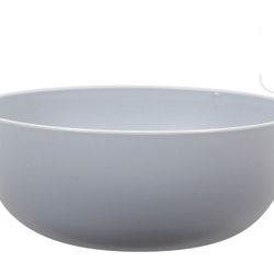 4 Gray Round Plastic Cereal Bowl, 38-Ounce, New (4)