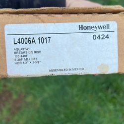 Honeywell Hi Low  Aquastat Switch  4006A