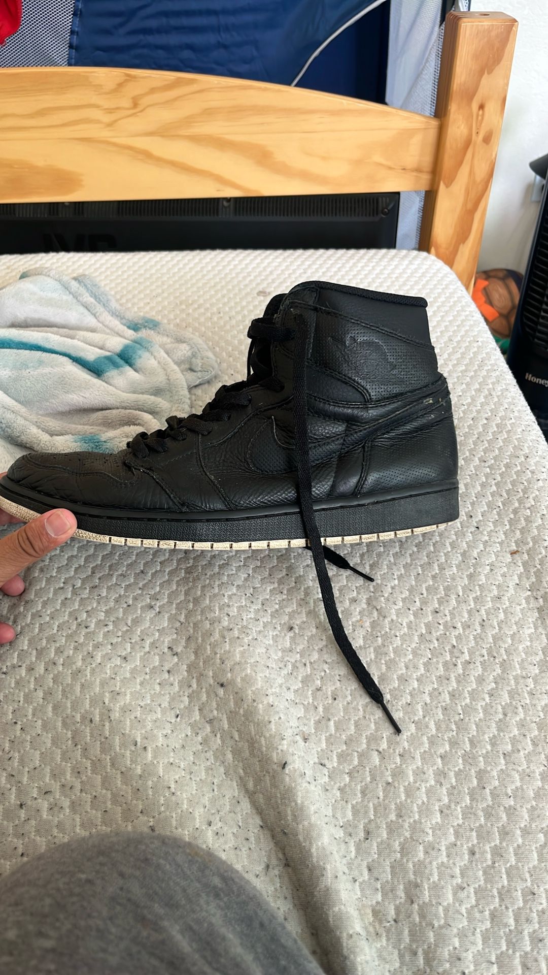 Jordan 1 Black/white