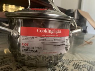 Two Brand New Stainless Steel Pots 