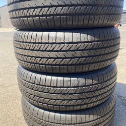 Yokohama 225/60R17 Tires For 17” Wheels Like New (no Wheels Included)