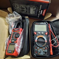 KAIWEETS HT118E Digital Multimeter and HT206A Clamp Meter