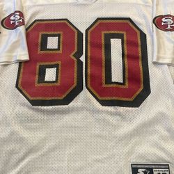 Vintage San Francisco 49ers Starter Jerry Rice Jersey