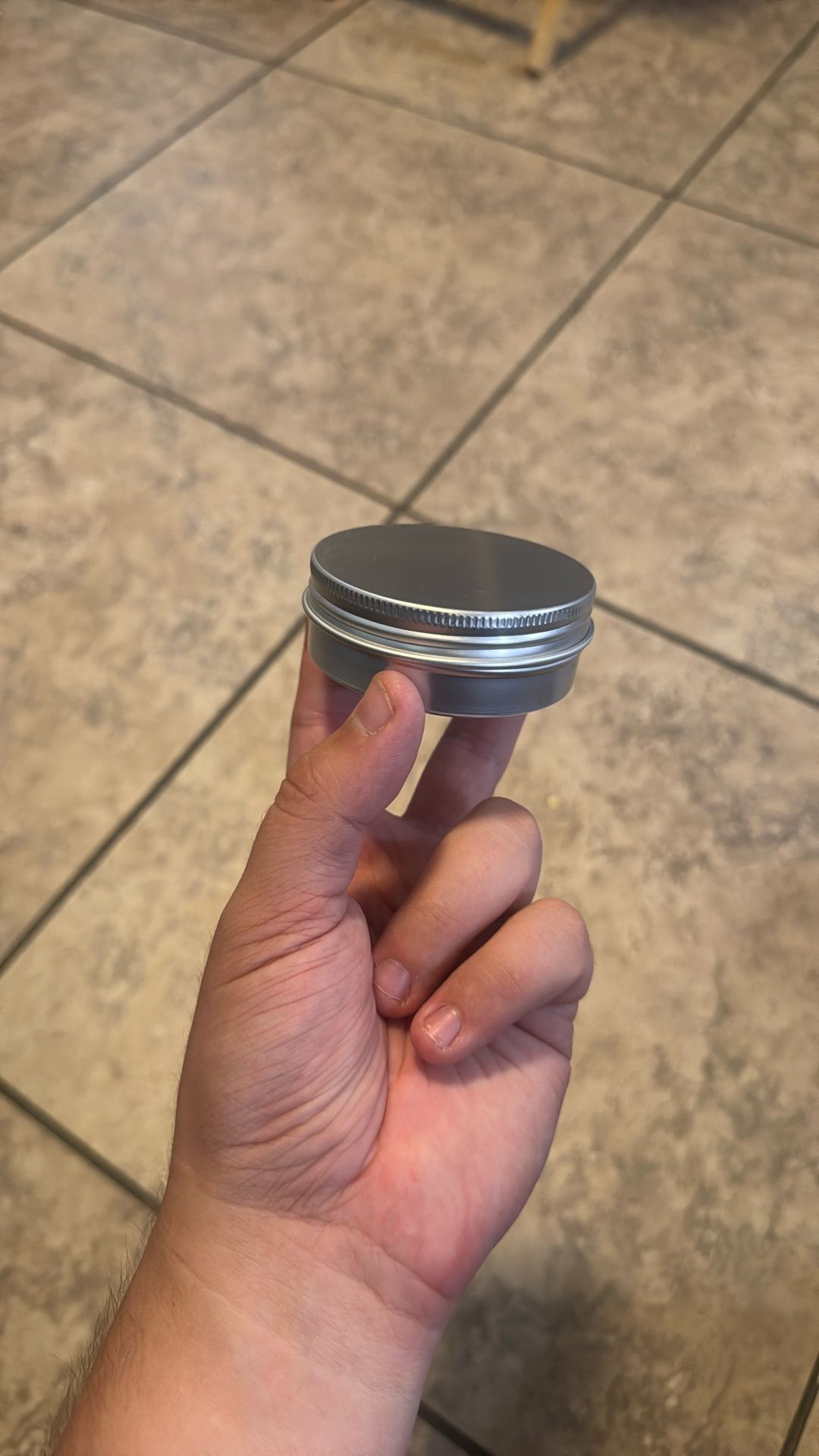2p - 60 Pack Aluminum Metal Round Tin Cans