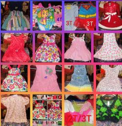 Girls clothes/ bathing suits 2t-5t