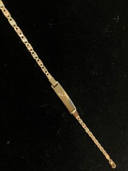 14k gold bracelet #111192-8 MJ