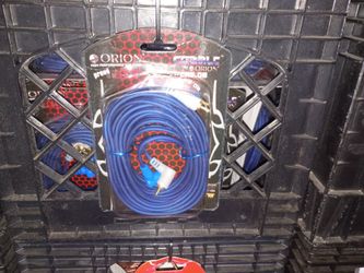New Orion 18feet RCA cables for car audio $20each firm price I have 14 of them pickup only serious buyers please yes it is available