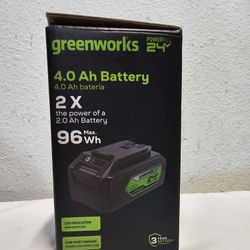 Greenworks 24V 4.0Ah Lithium-Ion Battery (Genuine Greenworks Battery) New 