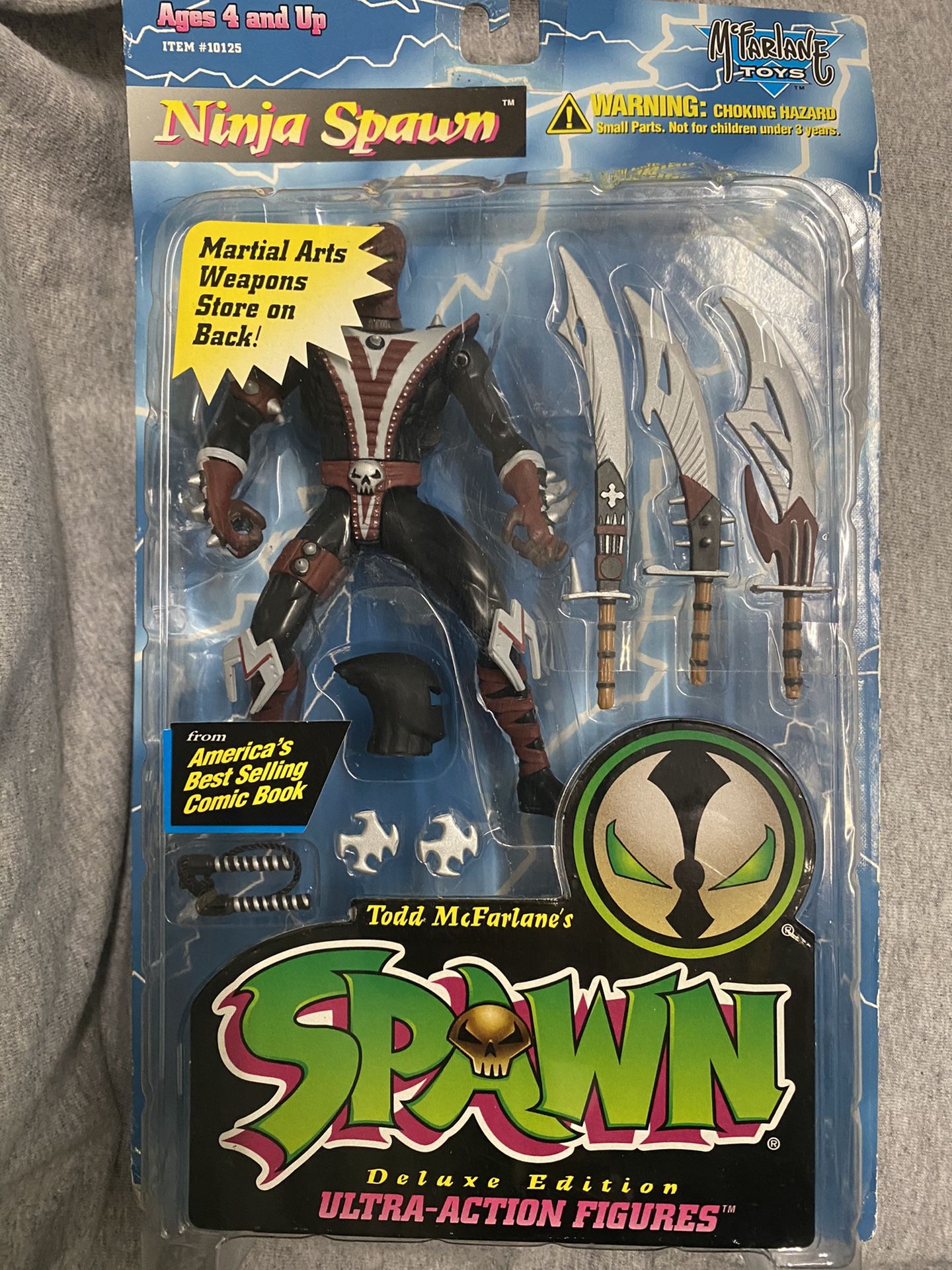 McFarlane - Todd McFarlane's Spawn - Ninja Spawn ultra action figure FACTORY SEALED