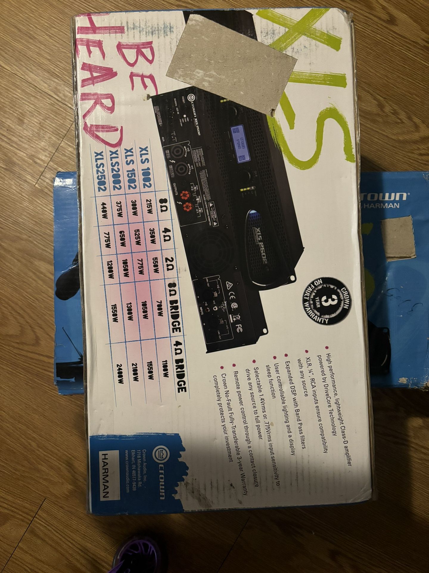 XSL Series 2 Class D Amplifier 