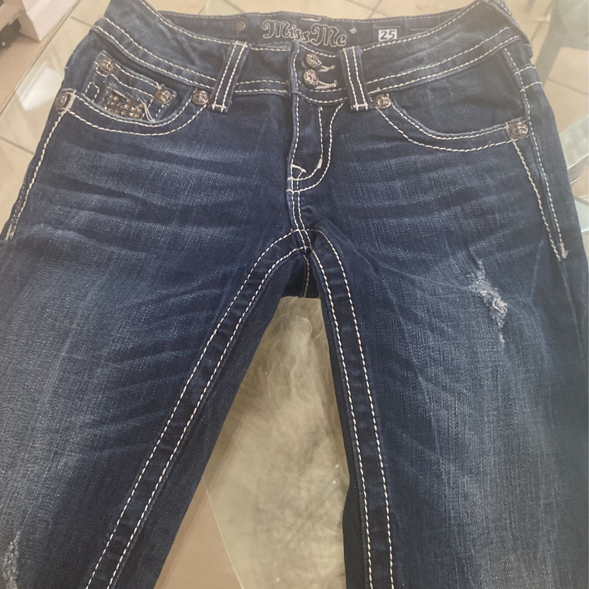Miss Me Jeans Size 25 Skinny