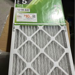 HDX 14 in. x 24 in. x 1 in. Standard Pleated Furnace Air Filter FPR 5, MERV 8 (3-Pack) 