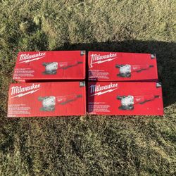Milwaukee Tool 6142-30 11 Amp Corded 4-1/2" Small Angle Grinder W/Lock-On QTY.4