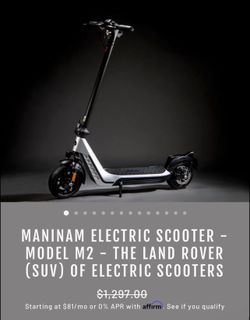 Maniam Electric Scooter (Land Rover)