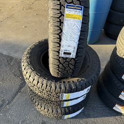 New Tires Installed/ Llantas Nuevas Instaladas 235/75/15 Good Year Tires