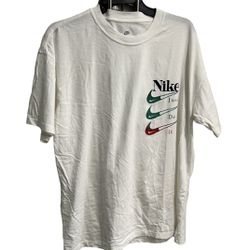 Nike T Shirt L White (New)