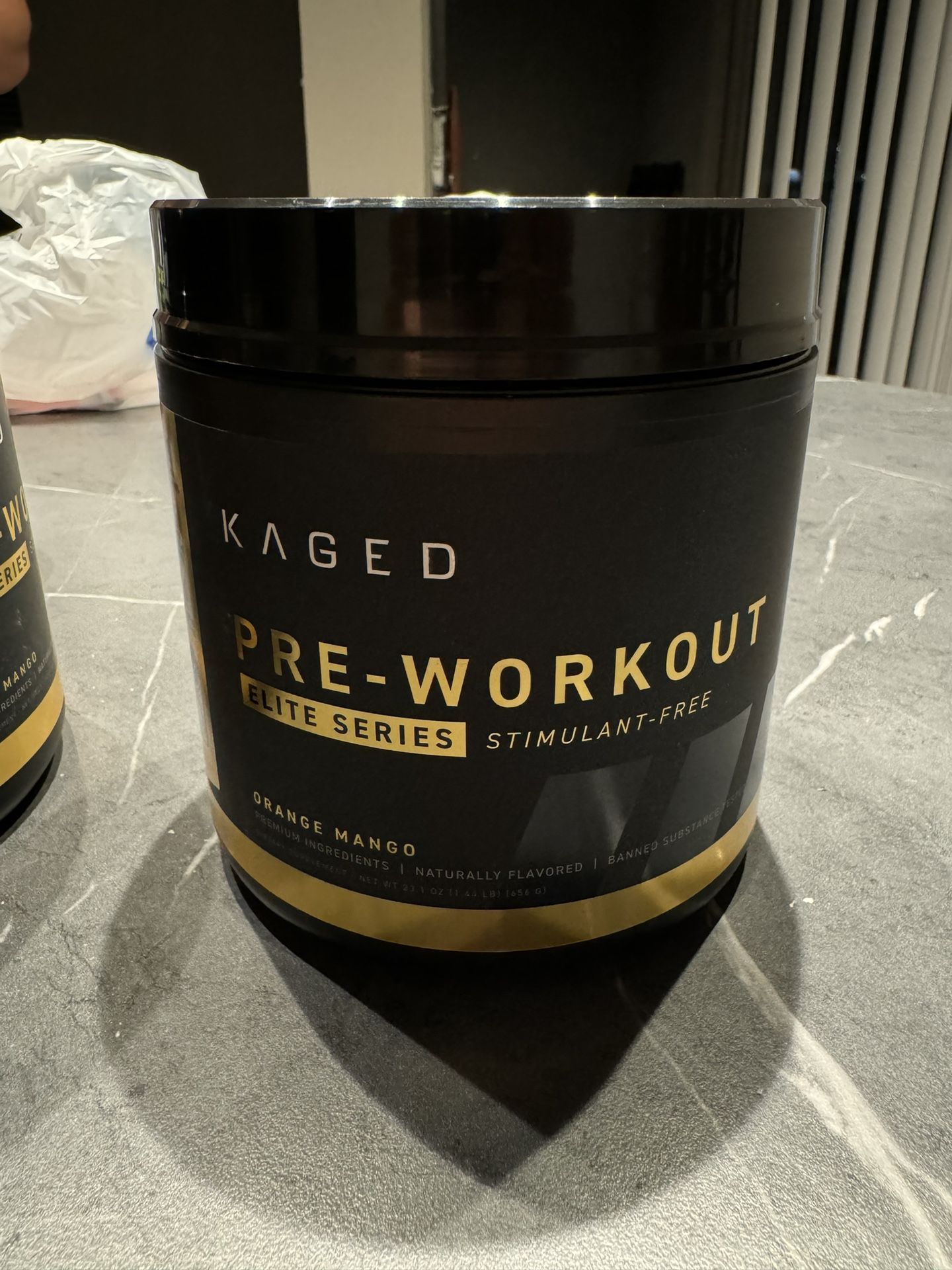 NEW PRE-KAGED Elite, Advanced Pre-Workout,Orange Mango , 23.1 OZ