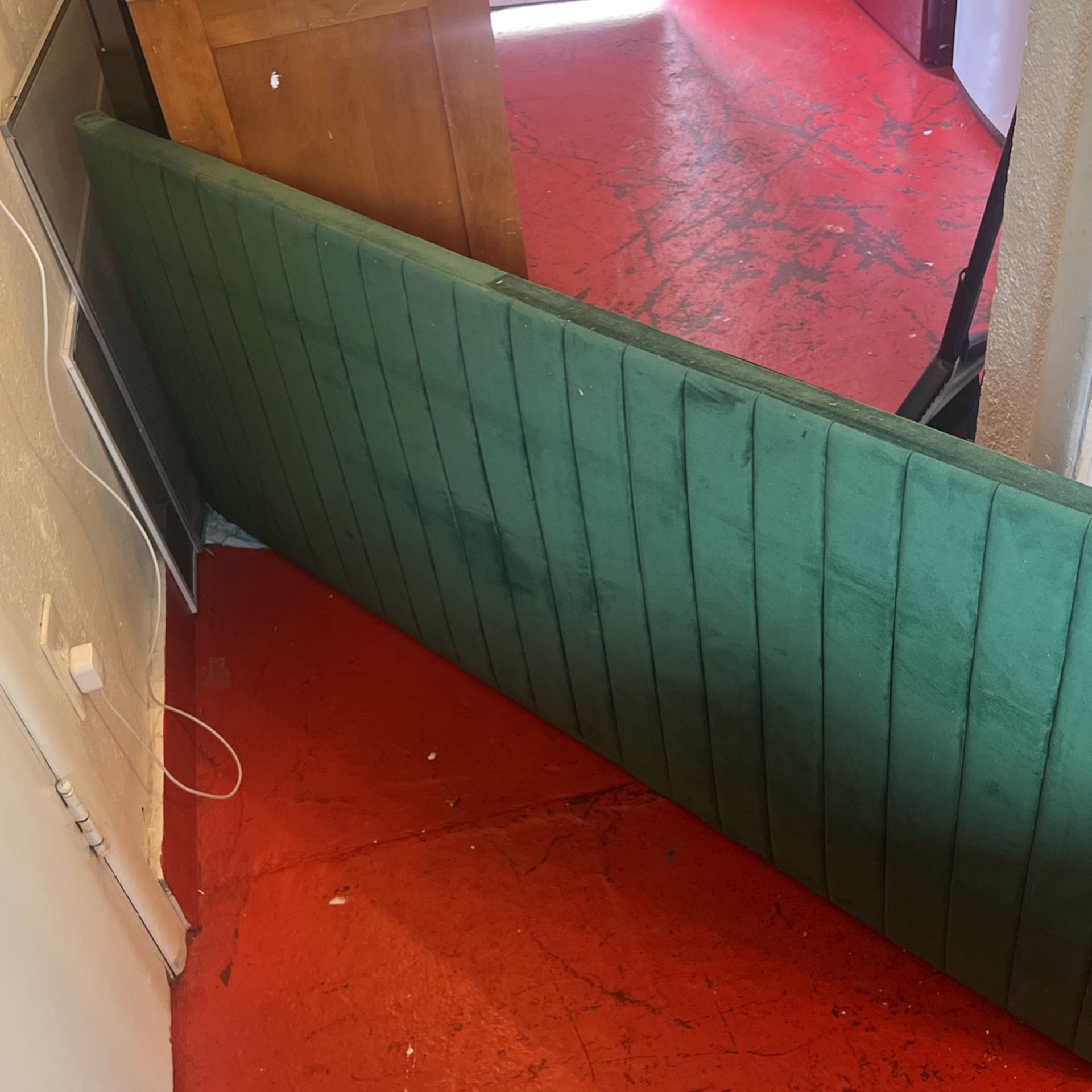 Queen Velvet Headboard