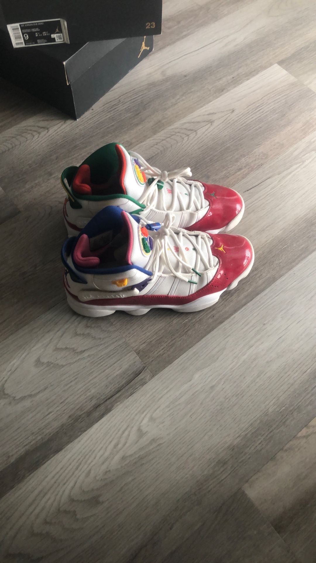 Jordan 6 Rings Multicolor