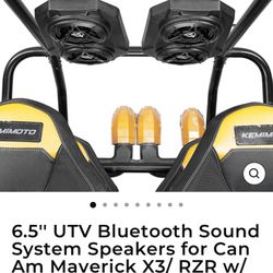 Rzr/canam Speakers