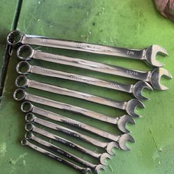 Craftsman Full Polish Standard SAE Tappet Wrench Set - 10 PCs