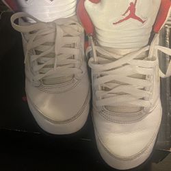 Jordan Retro 5s Fire Red