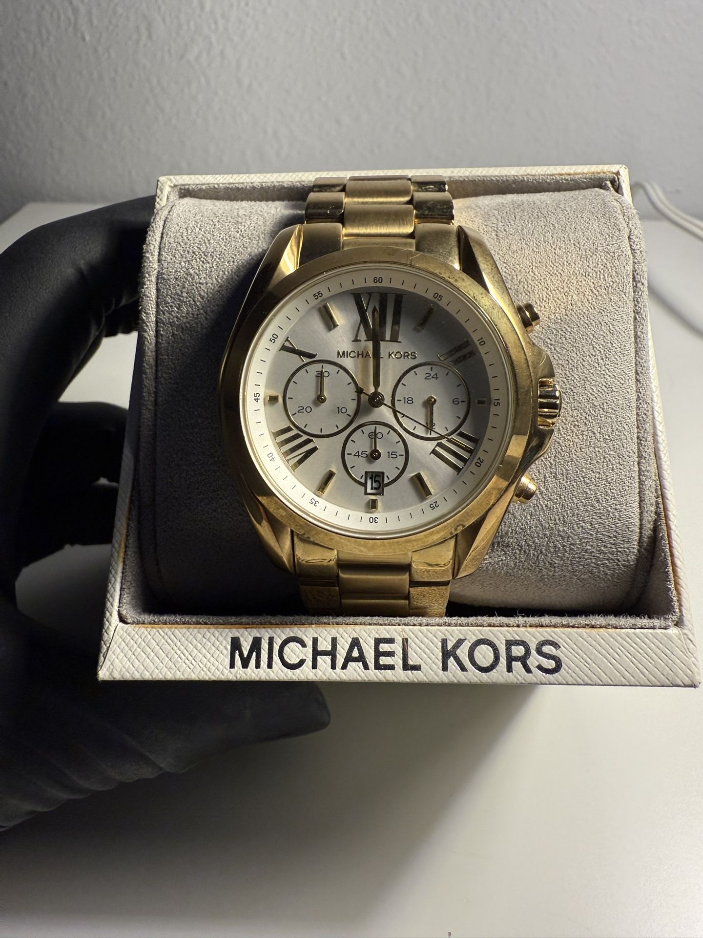 Michael Kors Gold Lexington Watch – Never Worn