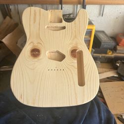 Custom-Made Pine Body Telecaster