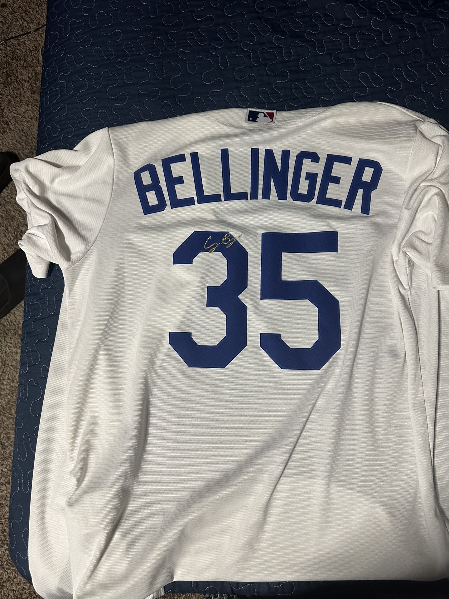 RARE DODGERS JERSEY SIGNED