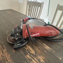The Hilti DAG 500-D 4-1/2" Angle Grinder