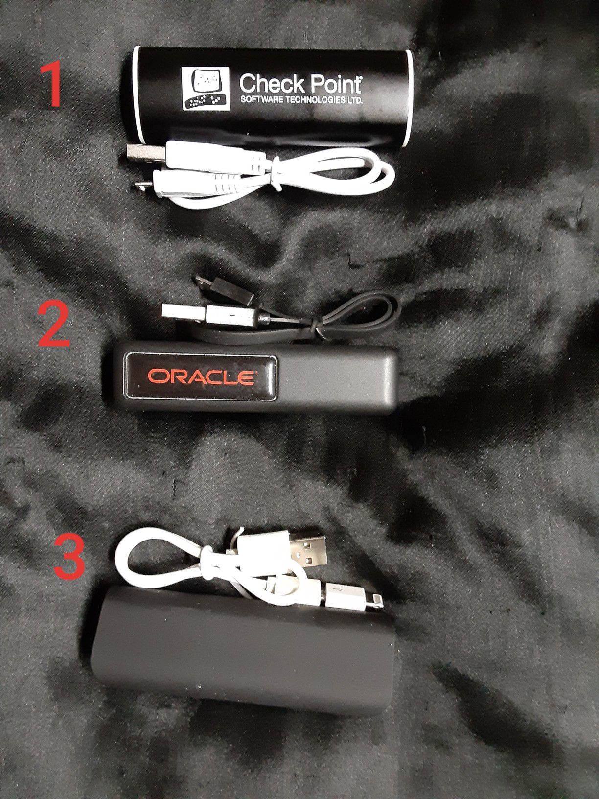 Various portable chargers new