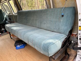 Light Blue Sofa 🛋️ turns into a Twin Bed 🛌