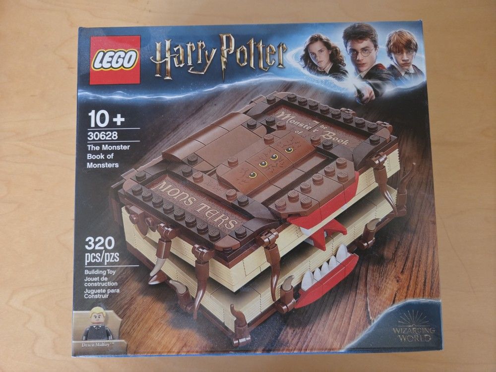 Lego Harry Potter 30628 The Monster Book of Monsters GWP Retired NIB NBO