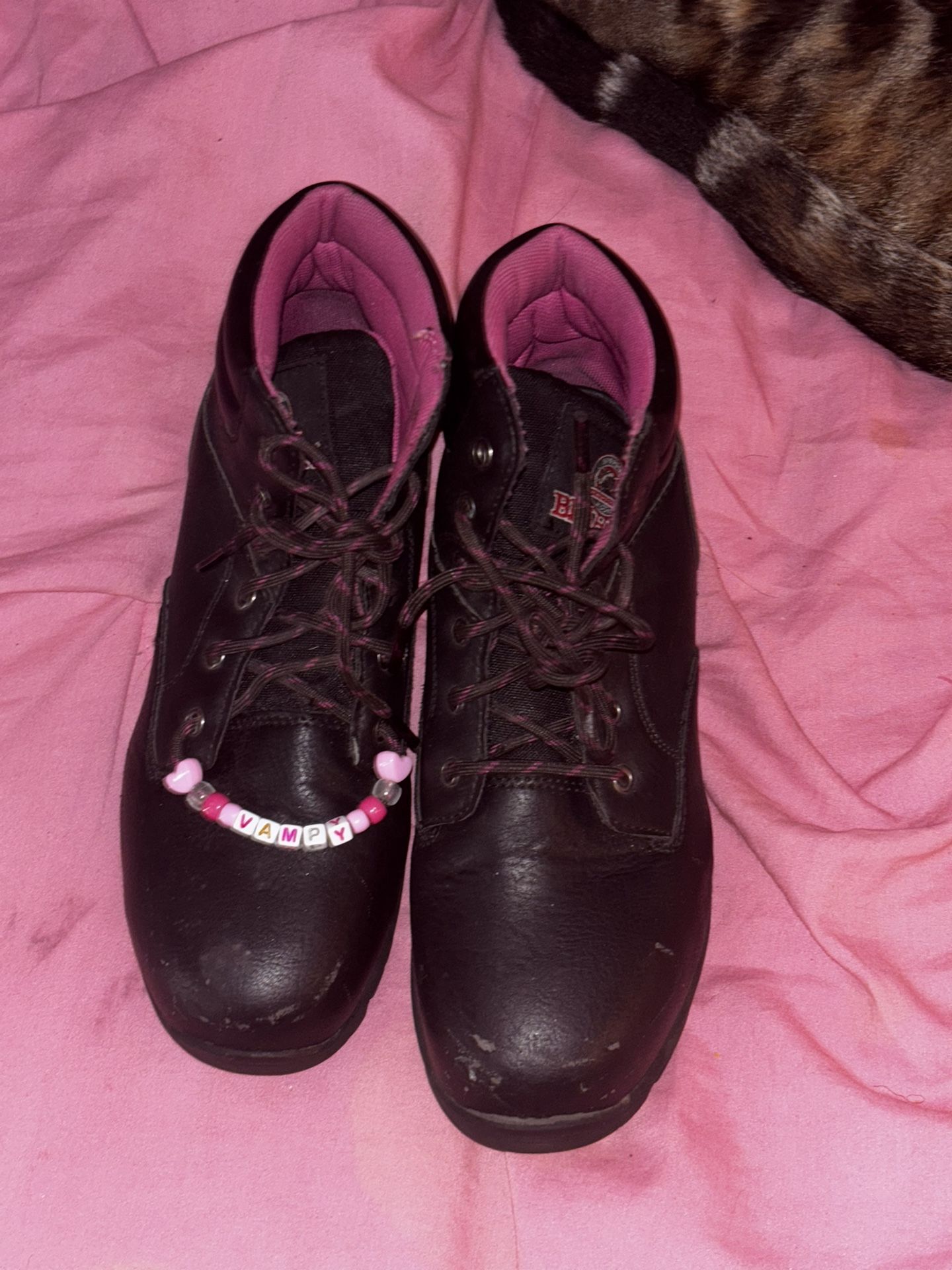 Brahma Women's Steel Toe Slip Resistant Work Boots