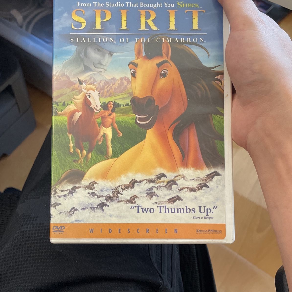 Spirit On DVD Widescreen